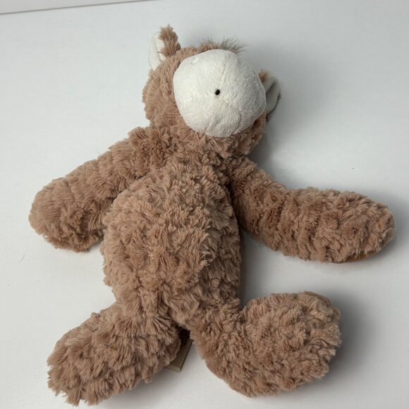 Nat & Jules Demdaco Horse 13"  Stuffed Animal Plush Tan Brown - Picture 8 of 8